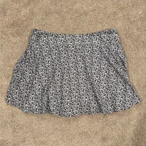 Bad Birdie Navy and White Floral Golf Skirt Size XL